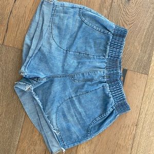 high waisted Jean Shorts